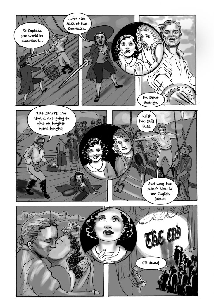 Elsie Harris Picture Palace graphic novel by Jessica Martin page 2