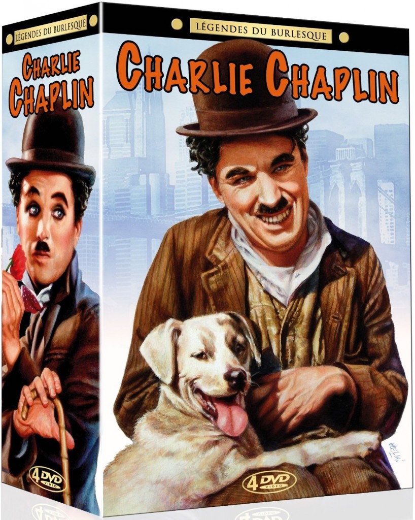 Charlie Chaplin - Légendes du Burlesque (Tiffany) French public domain DVD box set
