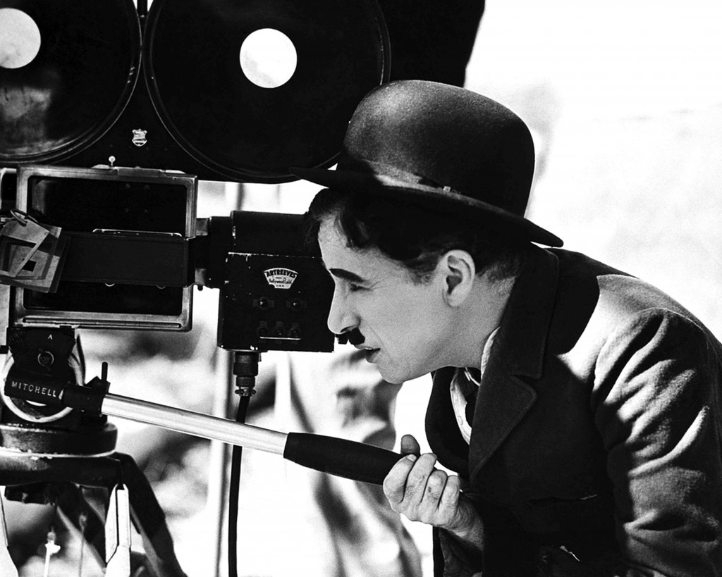 Charlie Chaplin takes a turn behind the camera: directing Modern Times (1936)