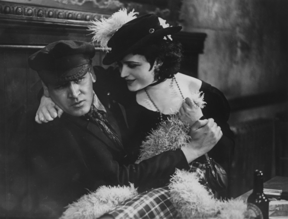 The Woman He Scorned (1929): a not-so welcome embrace. Hans Rehmann pulls away from Pola Negri