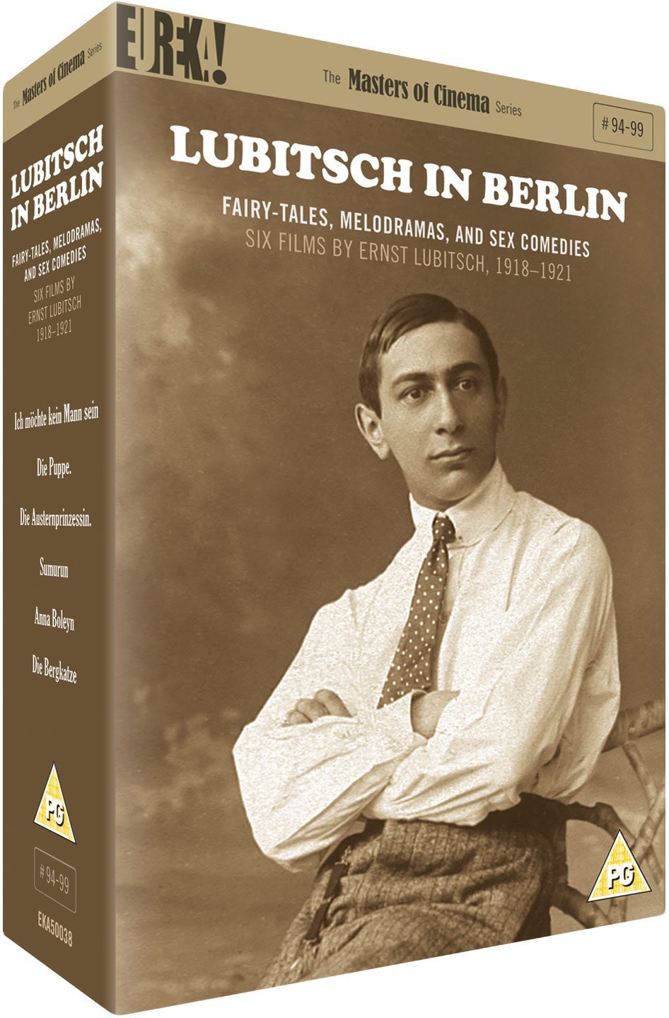 Lubitsch in Berlin 1918-1921 (Masters of Cinema/Eureka) DVD box set