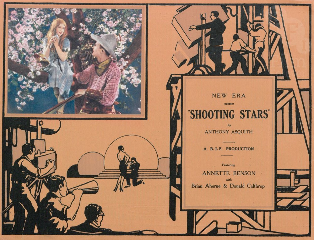 Shooting Stars (1928) pressbook cover