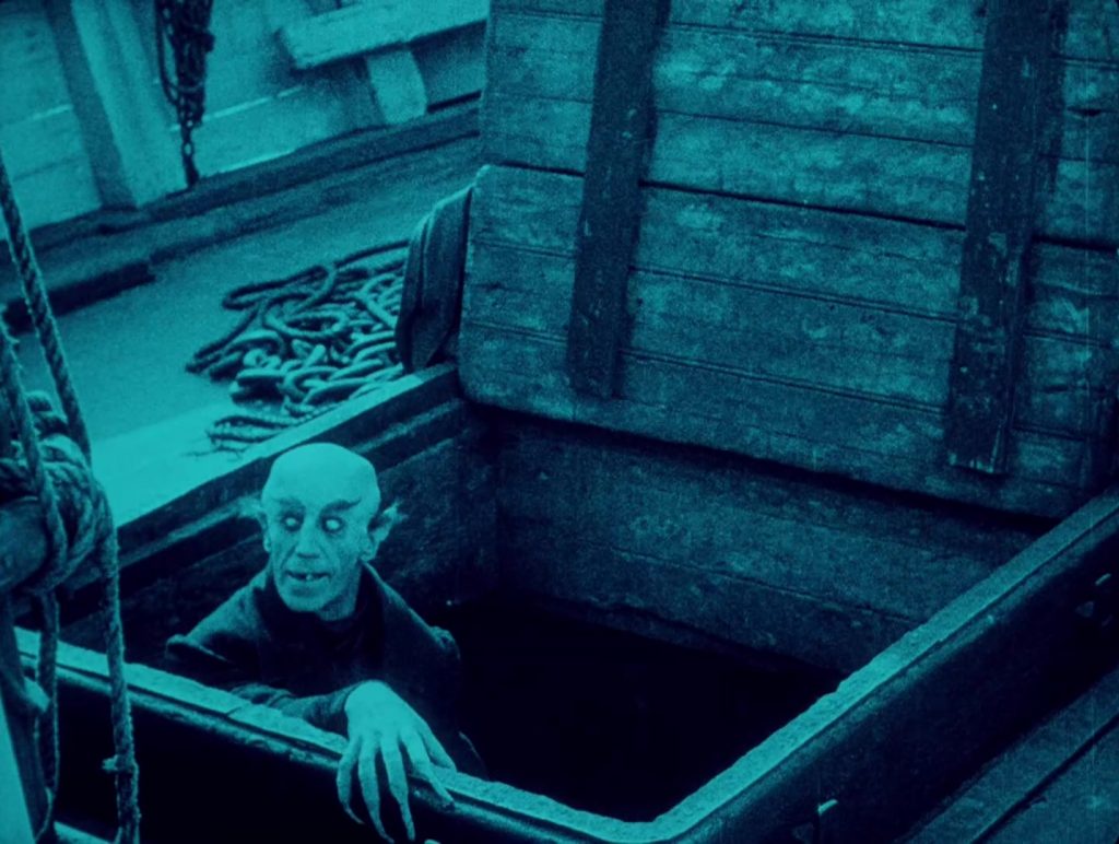 Nosferatu (1922) UK BFI Blu-ray, Orlok stalks the ship