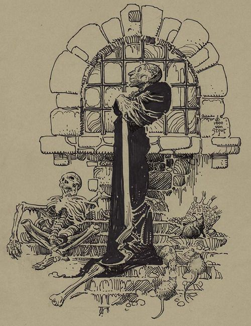 Nosferatu (1922) by William Stout, 1999